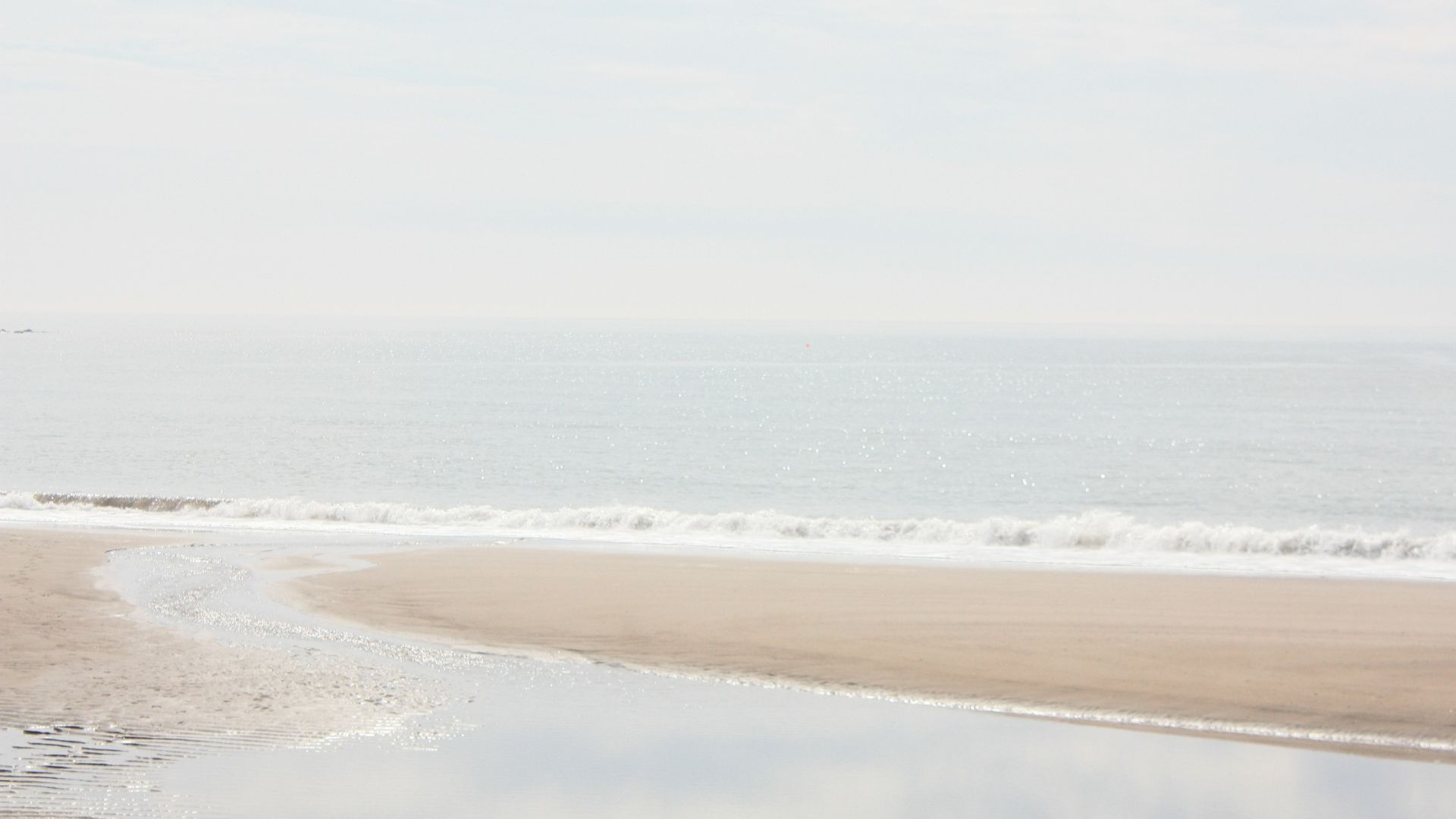 Peaceful beach scene representing balance and tranquility